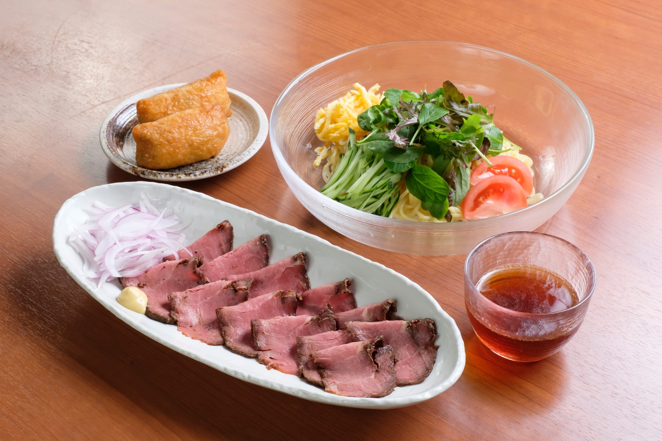  ローストビーフ冷やし中華