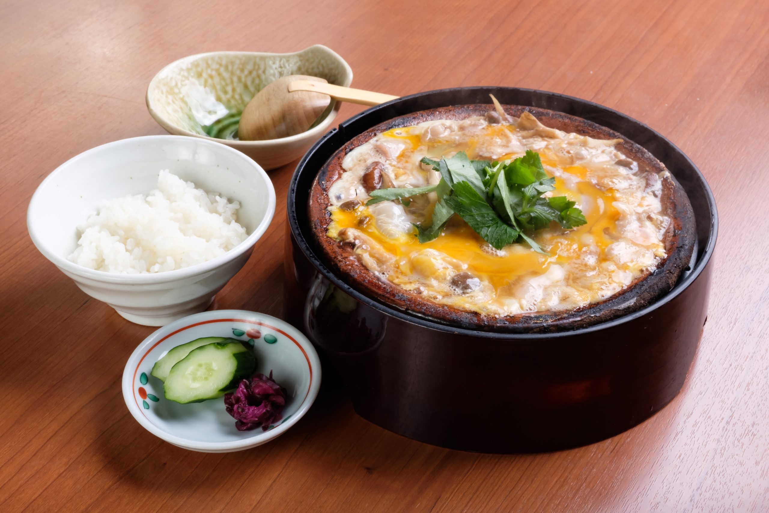  那須郡司豚の柳川風ランチ